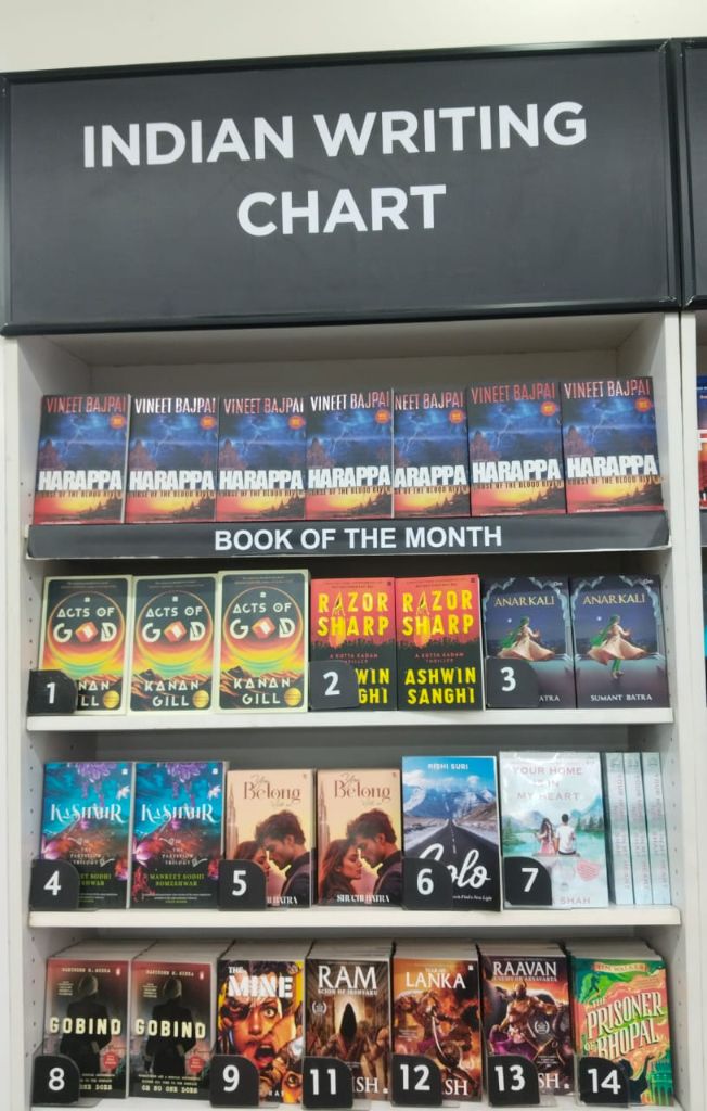 Indian Writing Chart #5 Ranking