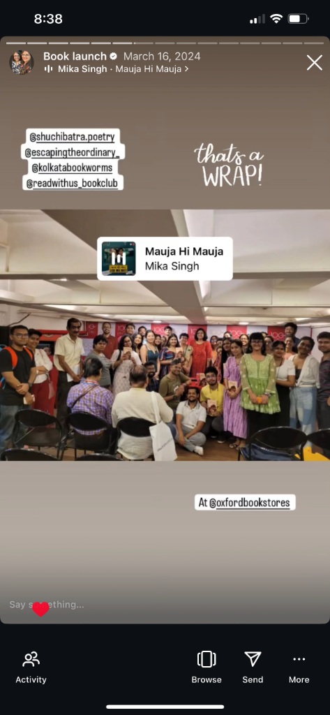 Oxford Bookstore Audience