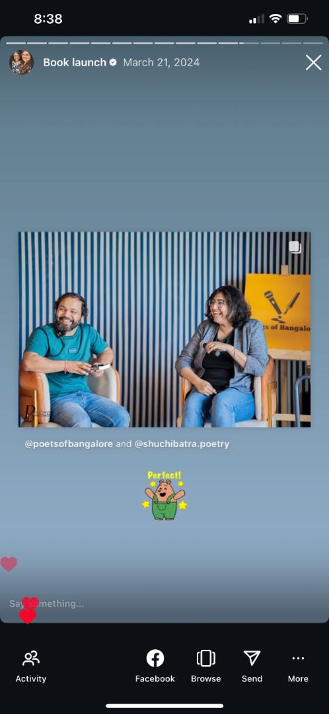 Poets of Bangalore Event