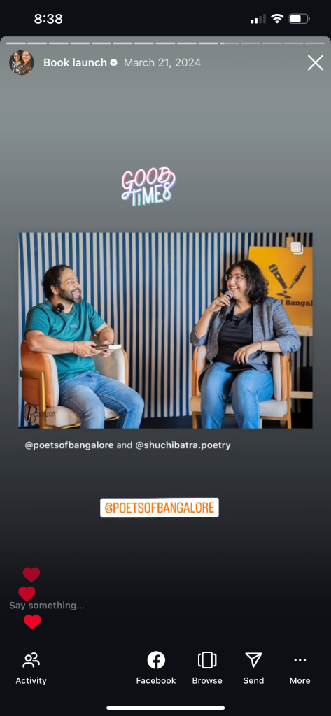 Bangalore Poetry Discussion